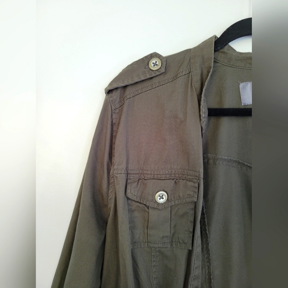 Torrid Size 12 Khaki Drawstring Jacket - Picture 2 of 7